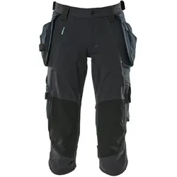 MASCOT Dreiviertel-Hose mit Hängetaschen ADVANCED Schwarzblau 44 - 17049-311-010-C44 - Schwarzblau