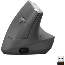 Logitech MX Vertical Maus Rechtshänder, Bluetooth, USB