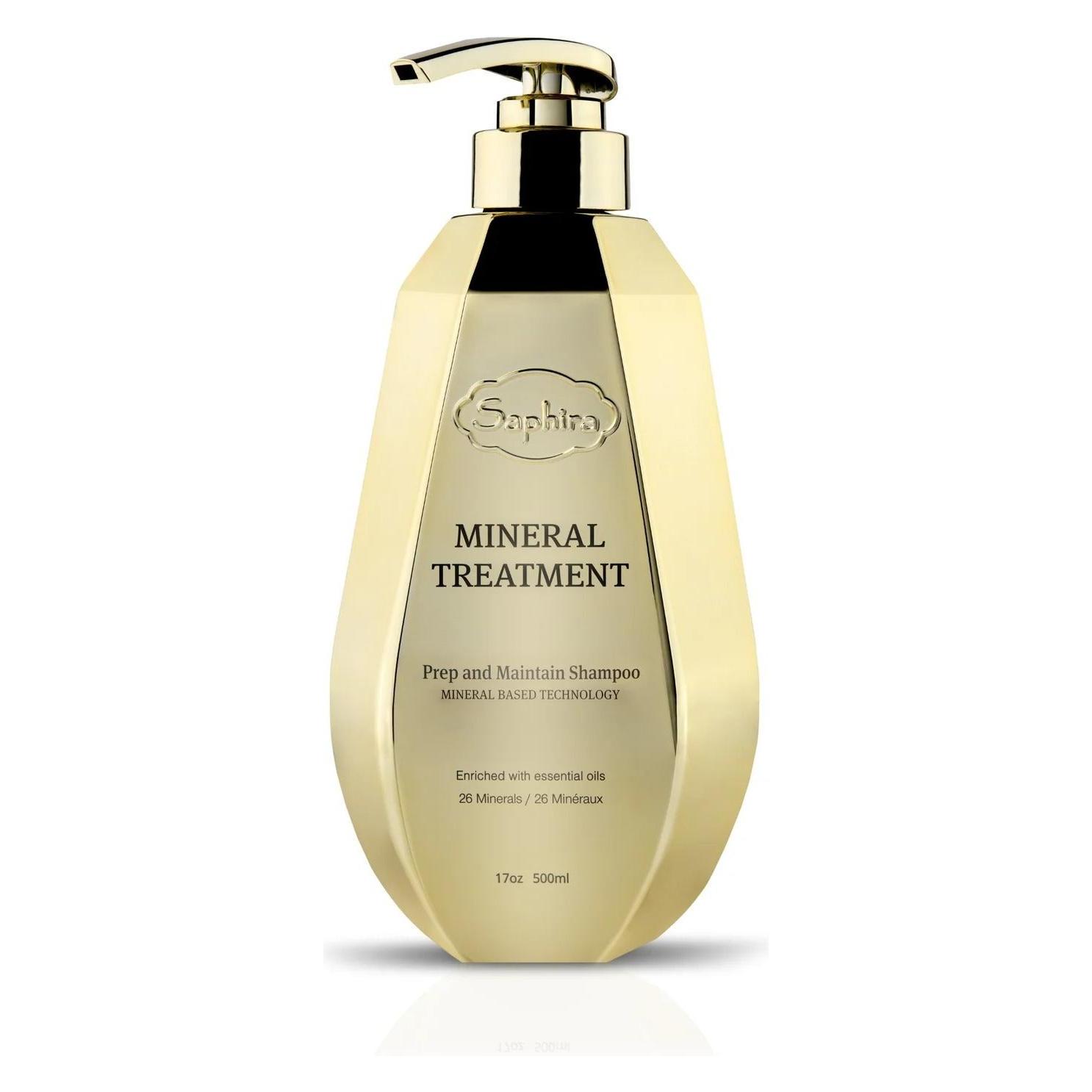 Saphira Mineral Treatment Prep & Maintain Defrizz Behandlung (Flüssiges Shampoo, 500 ml) (59071725)