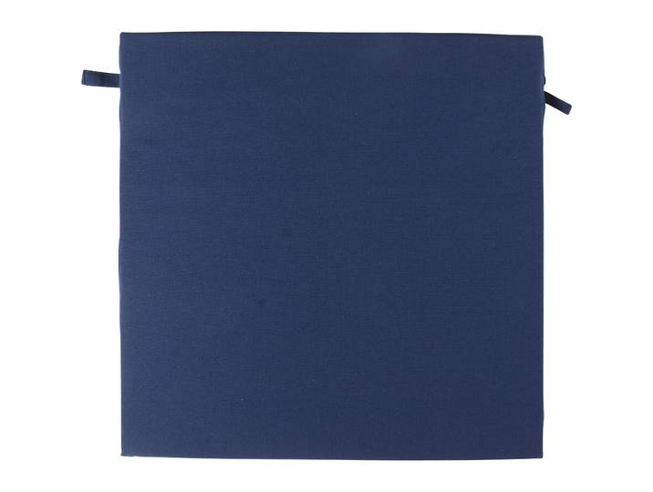 Gartensitzkissen Tahiti navy Baumwolle B 37 T 37 cm - Gartensitzkissen - Wetterfeste Gartenmöbel & Accessoires