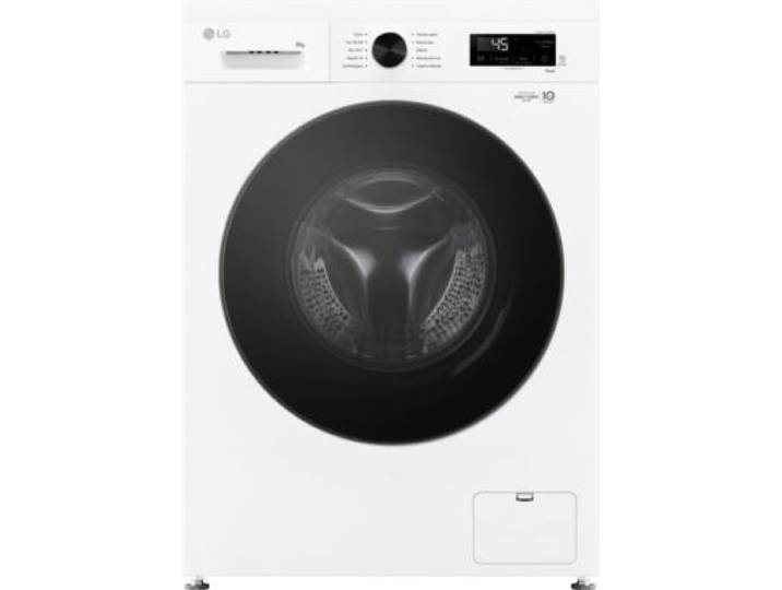Lg - Lave Linge Hublot F94b16whs - 9 Kg - 1400 Tr/Min - Classe A - Moteur Induction Entraînement Direct - Connecté