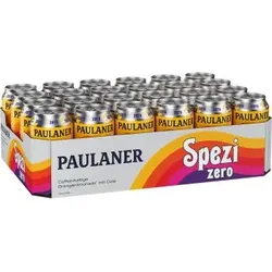 Paulaner Spezi Zero Erfrischungsgetränk 24x 330ml