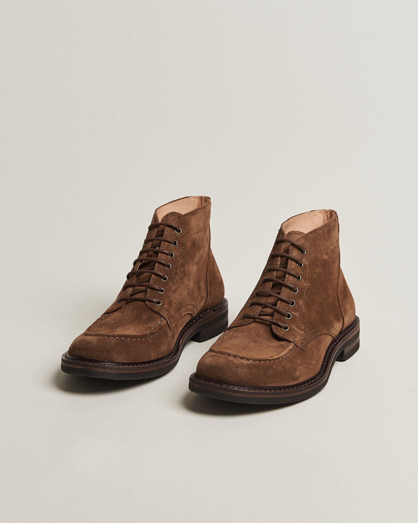 Astorflex Nuvoflex Dainite Lace Up Boot Dark Khaki Suede men 44 Brun