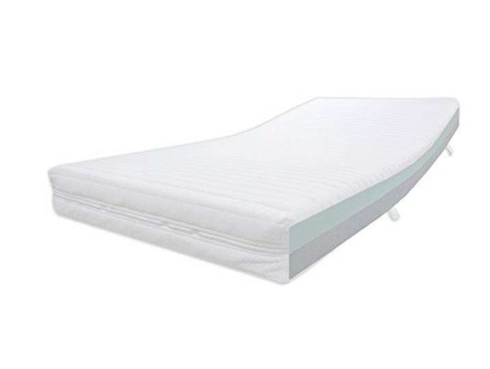Dibapur® Duo Kern H2 + H3 - Orthopädische (RG37) Kaltschaummatratze (Duo 140x200) x Kern ca. 8 cm H2 + 8 cm H3 mit gesteppten Doppeltuchbezug ca. 16 cm - Made in Germany