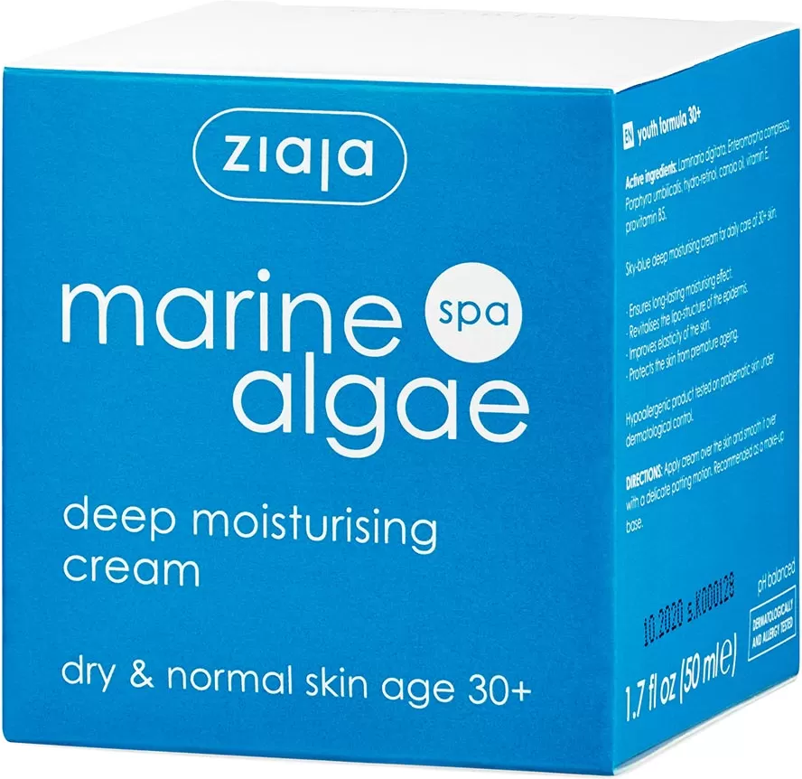 Ziaja Marine Algae Deeply Moisturizing Cream SPF 6 50 ml