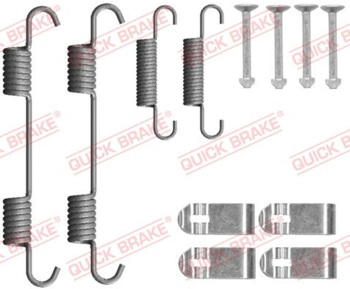 Zubehörsatz, Bremsbacken QUICK BRAKE 105-0078