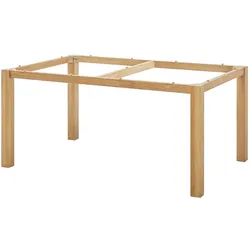 Diamond Garden Tischgestell SAN MARINO 158 x 98 cm, Teak
