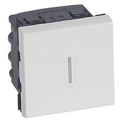 Legrand Installationsschalter Mosaic Weiß 077094 1 St.