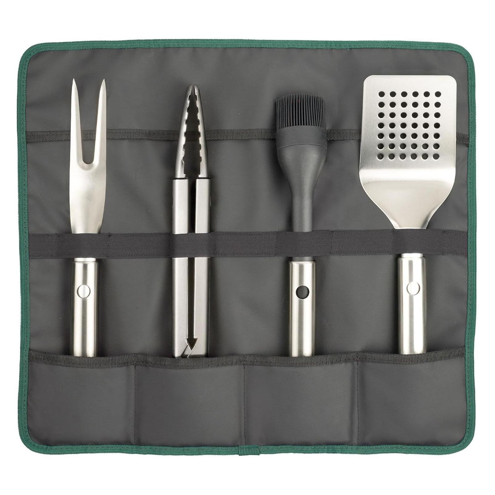 Joseph Joseph GrillOut res 4-er Grillbesteck-Set Auszie (2000001)