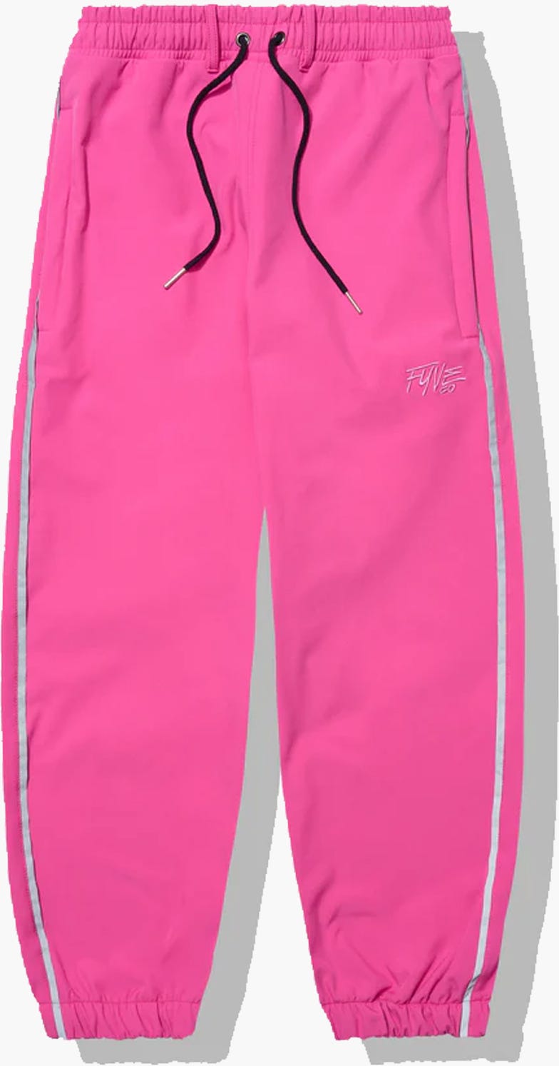 FYVE FLEECE LINED SOFTSHELL BAGGY + 2 INCH PINK M