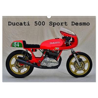 Ducati 500 Sport Desmo (Wandkalender 2027 DIN A3 quer), CALVENDO Monatskalender