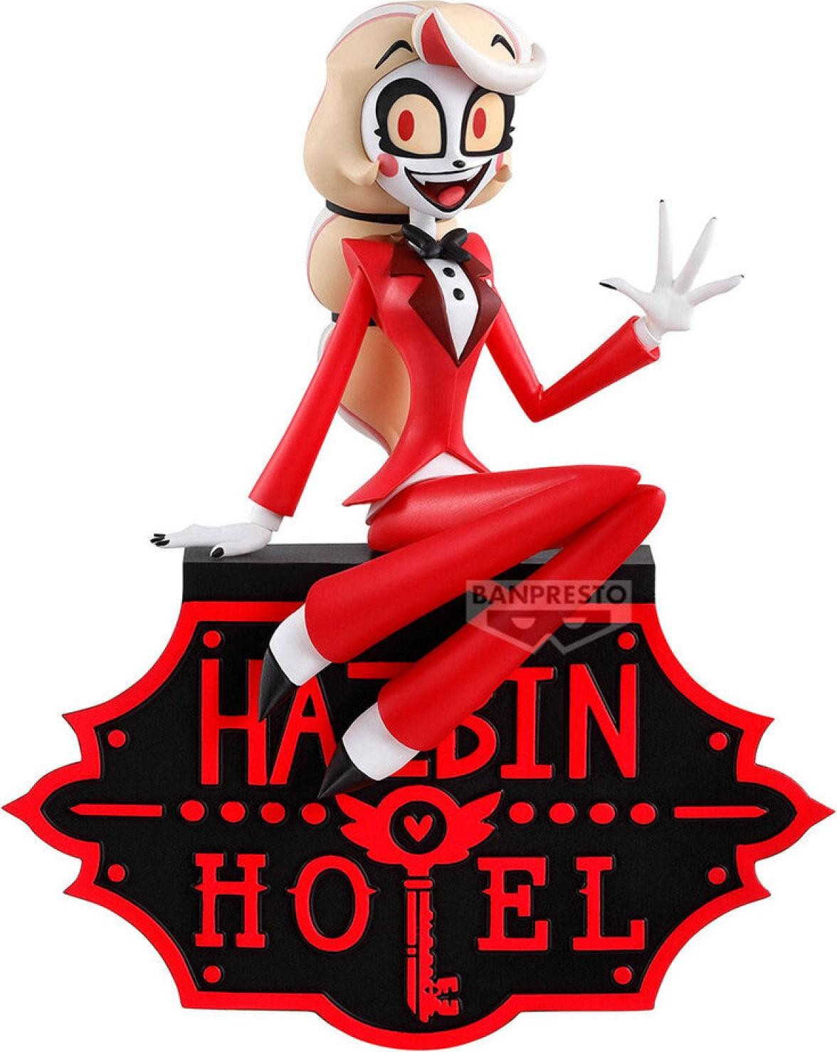 Banpresto Hazbin Hotel Monitor Top Figure Charlie Morningstar Ver. A PVC Statue, 14 cm