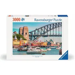 Ravensburger Puzzle 12001419 - Secret Sydney - 3000 Teile Puzzle für Erwachsene und Kinder ab 14 Jahren