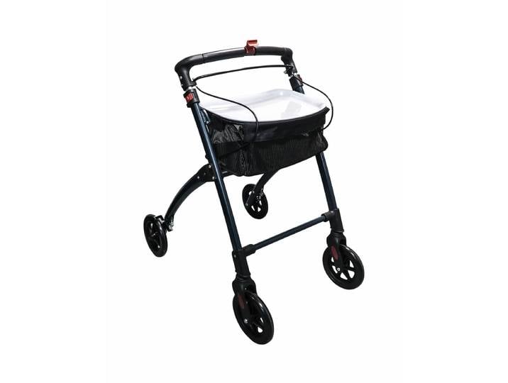 Ridder Pit Wohnraum Rollator Aluminium dunkelgrau