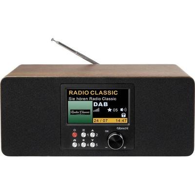 Albrecht DR 864 Akku-Radio DAB+, UKW Weckfunktion Braun, Schwarz -