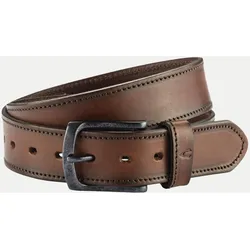 Gürtel aus Leder Braun M