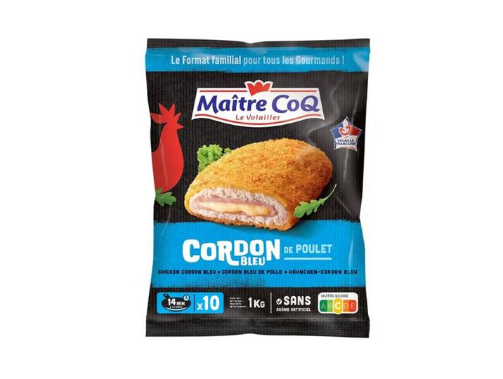 MAITRE COQ Cordon bleu au Poulet x10 1kg