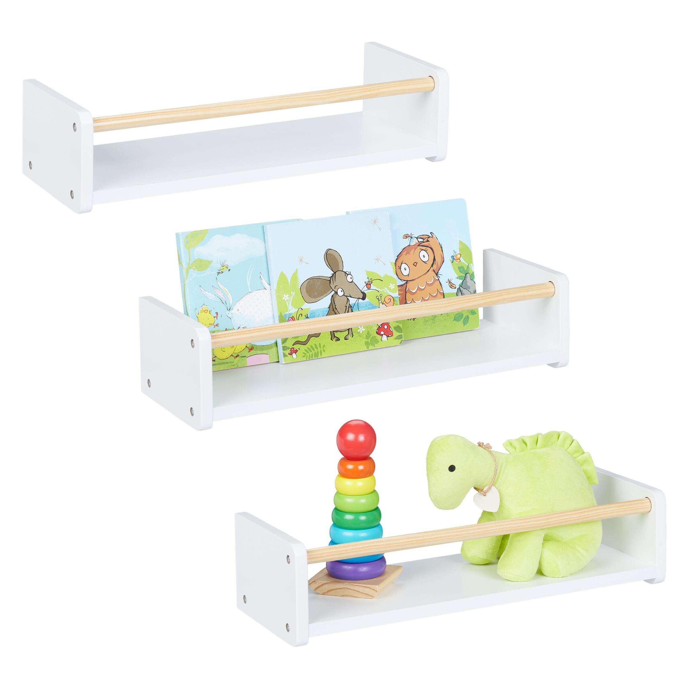 Relaxdays 3x Kinderregal (4052025501594)