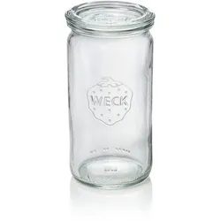 48x Weck Glas Zylinderglas mit Deckel Cylinder shape 340 ml