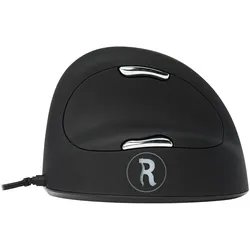 R-Go Tools HE Mouse Vertical Wired (Kabelgebunden), Maus, Silber