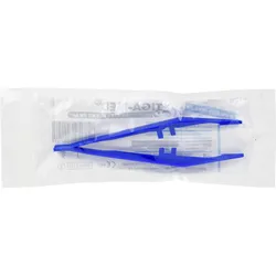 Einmalpinzetten Blau Steril Plastik 1 ST
