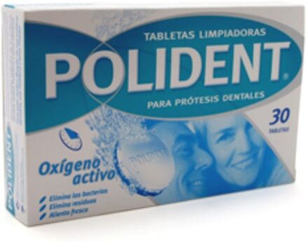 POLIDENT Pastillas Limpiadoras Oxígeno Activo