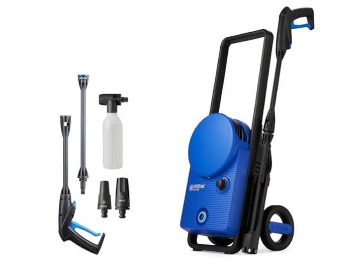 Nilfisk Nettoyeur Haute Pression Core 125 Bars - Mini Nettoyeur pour Le Jardin\, Terrasse et Voiture (1400 W) 128471289