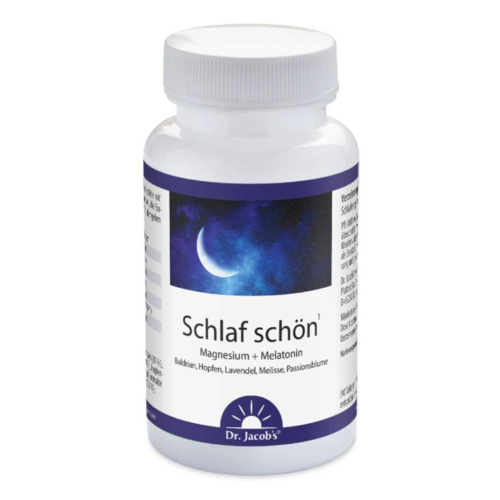 Dr. Jacob's Medical GmbH Dr. Jacob's Schlaf schön Melatonin Melisse Baldrian Hopfen 17491120