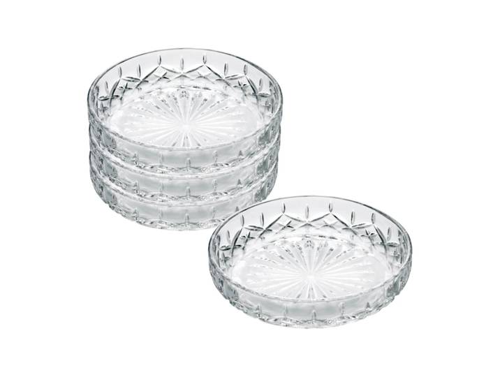 Aida Petite assiette Harvey Ø16 cm Lot de 4 Transparent