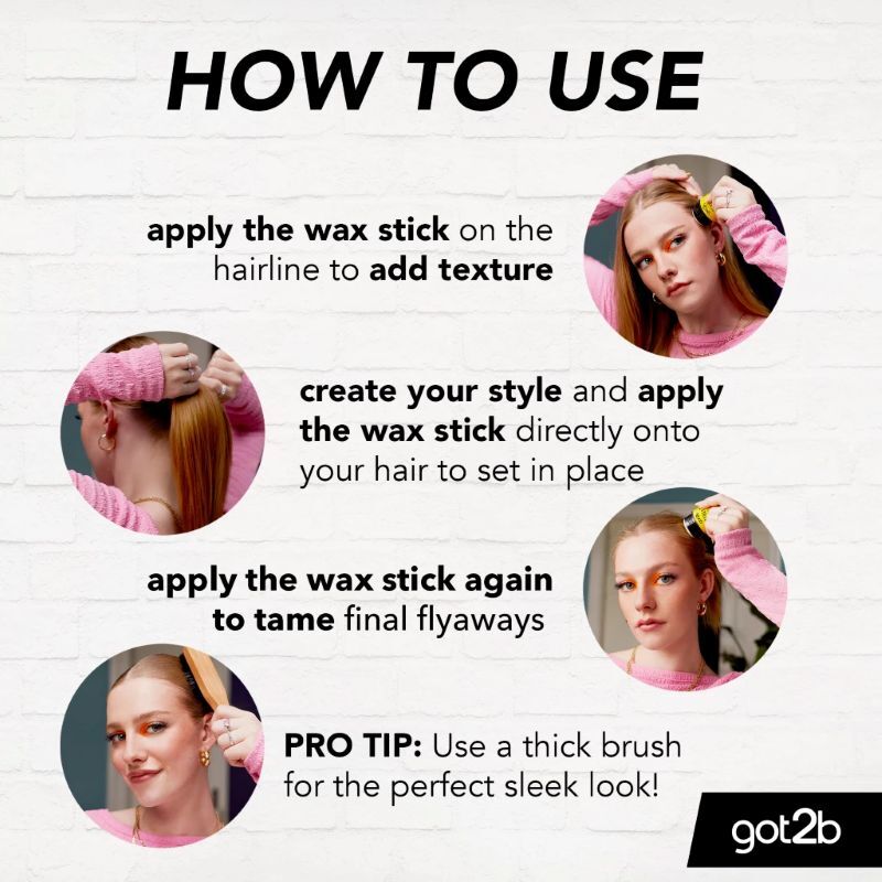 Schwarzkopf Got2b Glued Wax Stick 50g