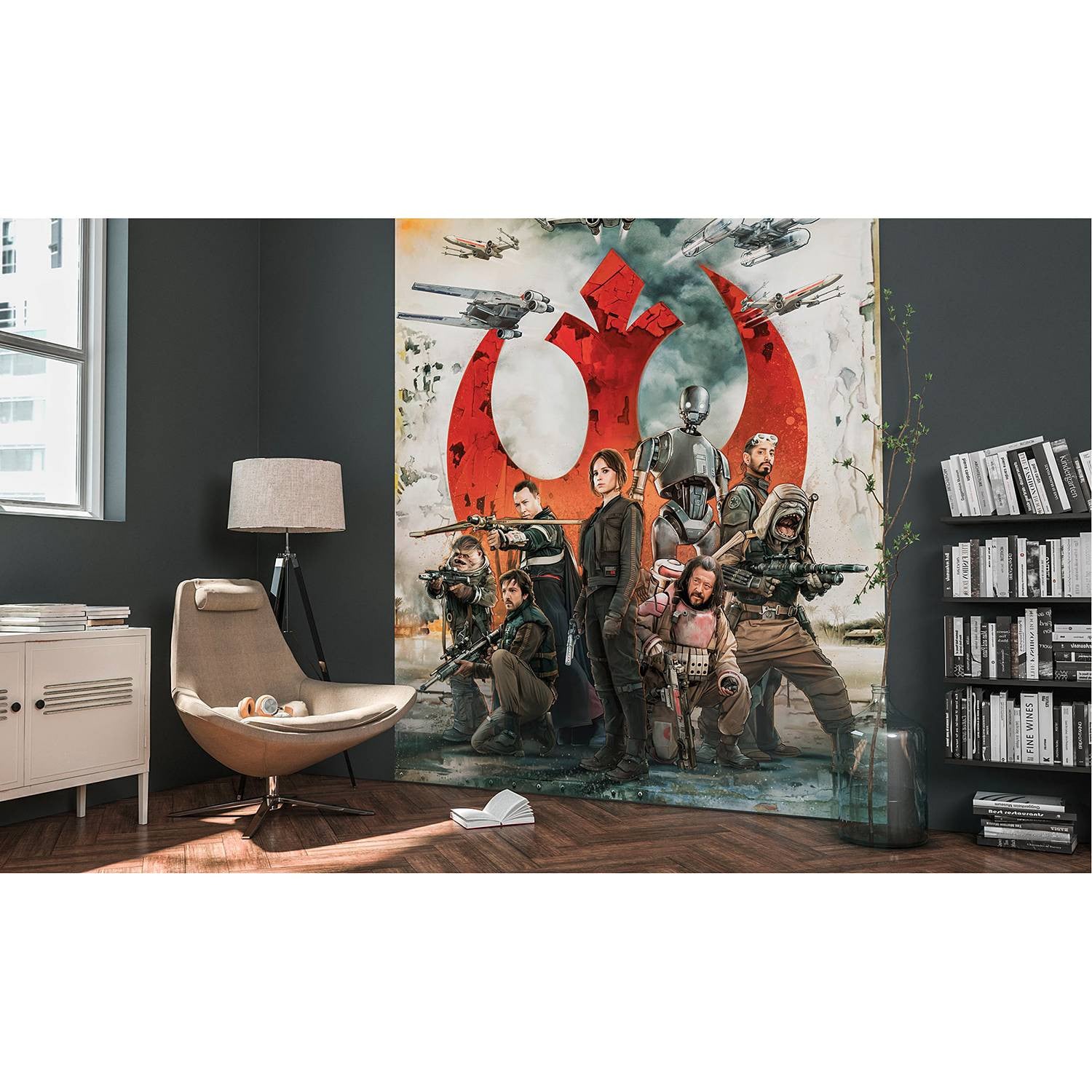 home24 Fotobehang Star Wars Rebels B: 250 cm, H: 200 cm