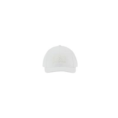 Trucker Cap ALPHA INDUSTRIES "VLC Cap", Herren, Gr. onesize, weiß, Baumwolle, Caps