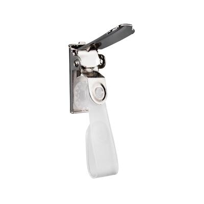 Durable 8103 26 Namensschild Clip - 25 Stück, drehbar, Nickel