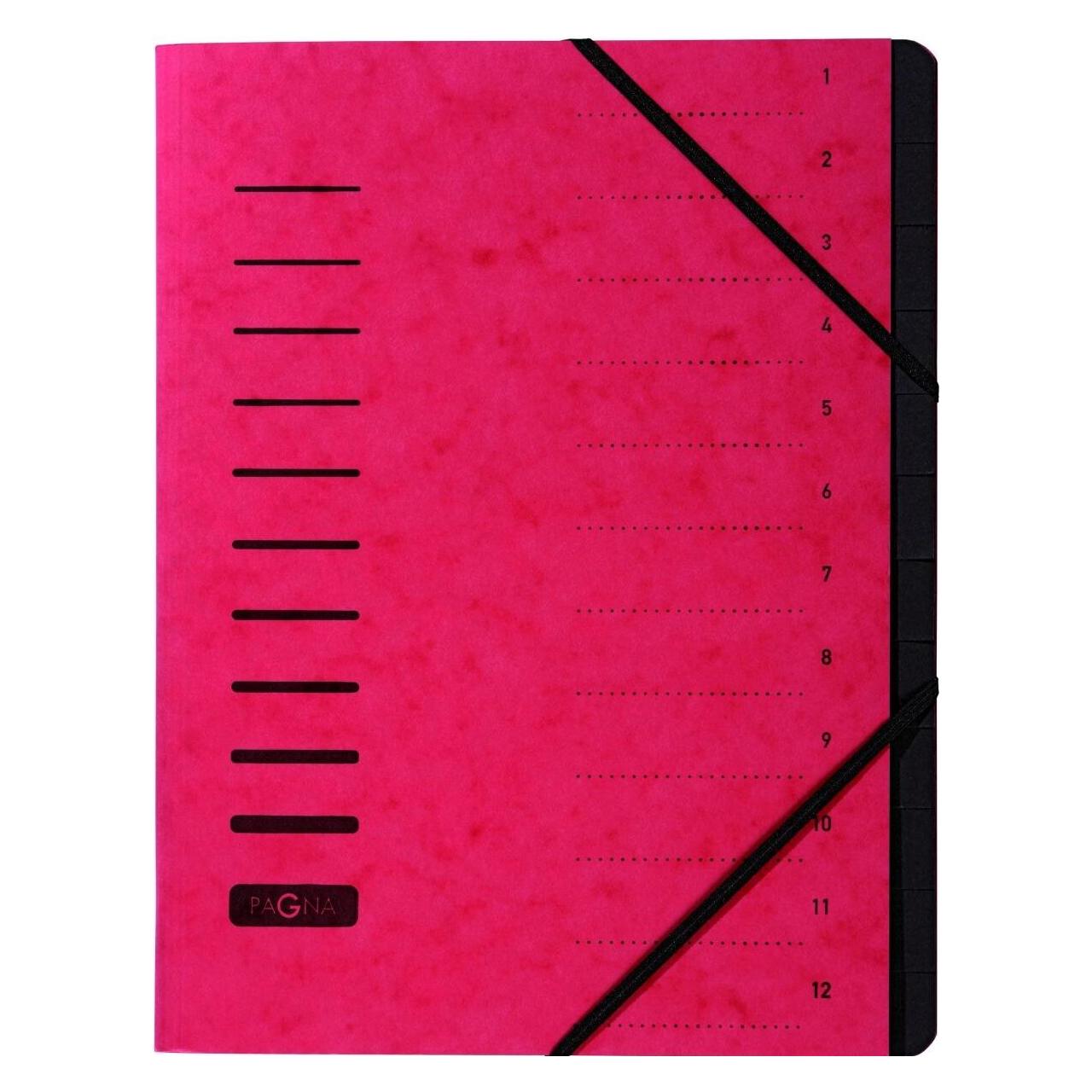 Pagna Ordnungsmappe 12-teilig (A4, 1x) (40059-01)