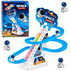 Weltraum-Rutsche für Kosmonauten – Lichter, Geräusche, Blau