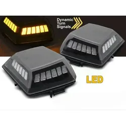 LED Frontblinker Set passend für  Mercedes Benz G-Klasse W464 18+ schwarz dynamisch