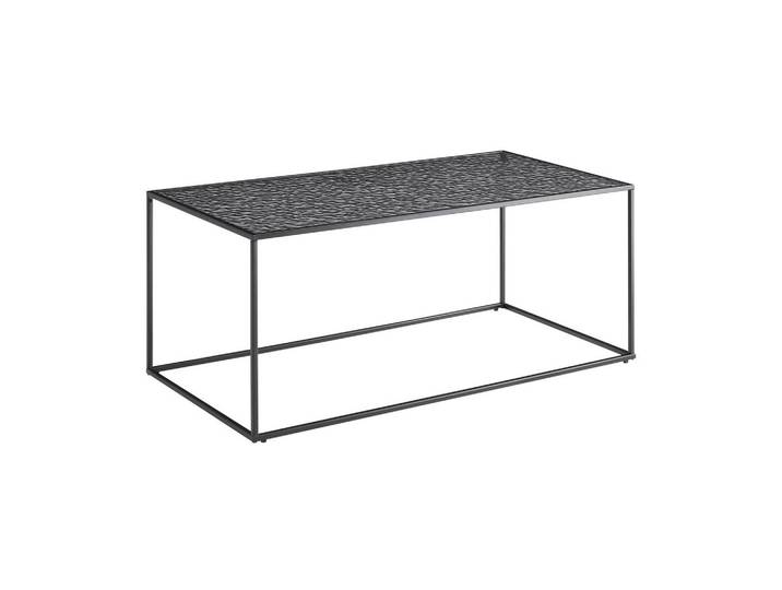 Livetastic Couchtisch, Schwarz, Metall, Glas, rechteckig, eckig, 55x45x110 cm, Wohnzimmer, Wohnzimmertische, Couchtische