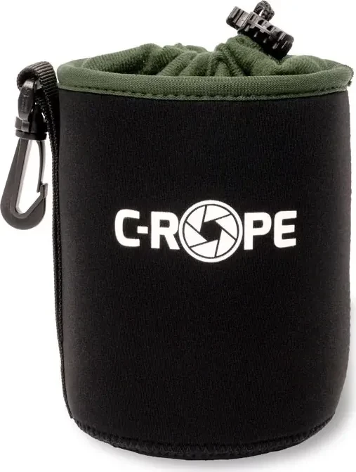 C-ROPE Objektivbeutel V2 Schwarz Variation: M 14x11cm retail