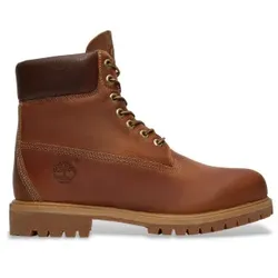 Timberland für Herren. TB1270942141 Premium 6 Inch Lederstiefel Braun (40 W), Wohnung, Schnürsenkel, Lässig, Draußen