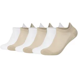 6er Pack camano Soft Flap Sneakersocken 1221 - white swan 39-42