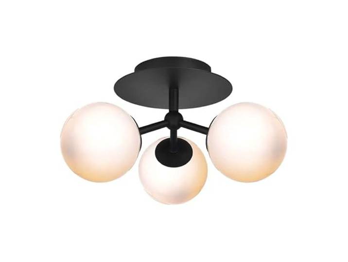 Froschkönig24 Atom Trio plafondlamp 3xG9 opaal