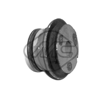 METALCAUCHO Lagerung, Achskörper 04373 vorne für Fiat