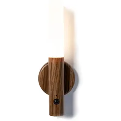LED Nachtlicht mit Bewegungsmelder – Wiederaufladbar, Magnetisch & Kabellos, Farbe Wallnuss