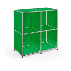Aktenregal System 4 Metall Grün