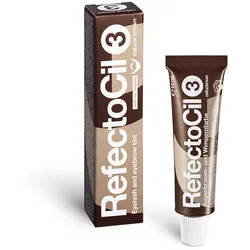 RefectoCil Augenbrauenfarbe und Wimpernfarbe 15 ml Naturbraun 3