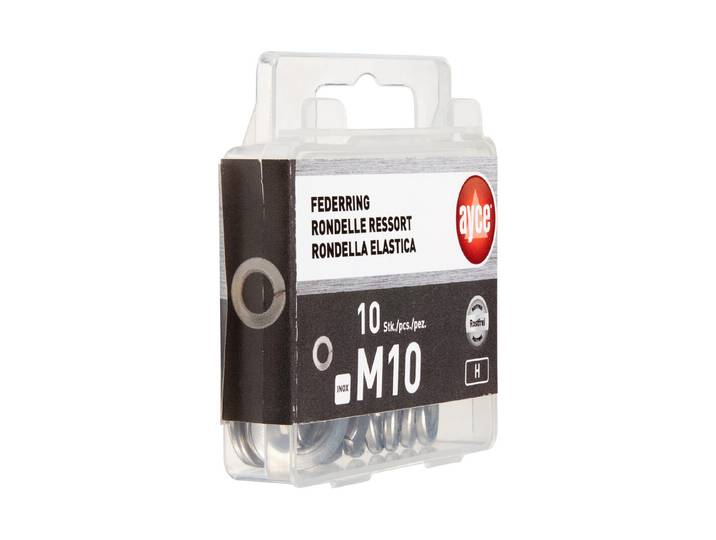 Rostfreie Federringe M10 20 Stück