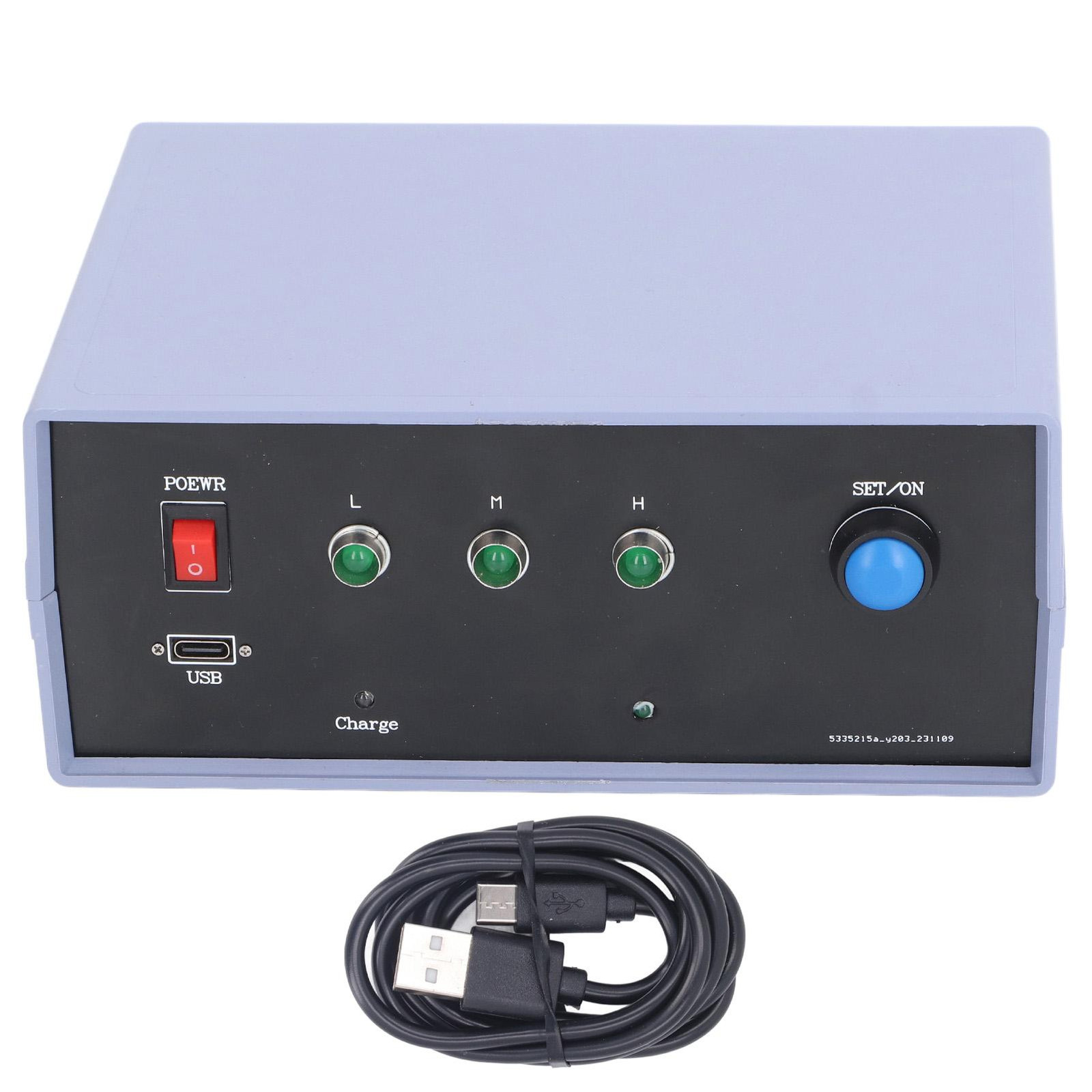 Cocosity 5-W Schumann-golfgenerator, oplaadbare 3-standen ultra-lagefrequentie pulsgenerator voor verbeterde slaapkwaliteit, 5V