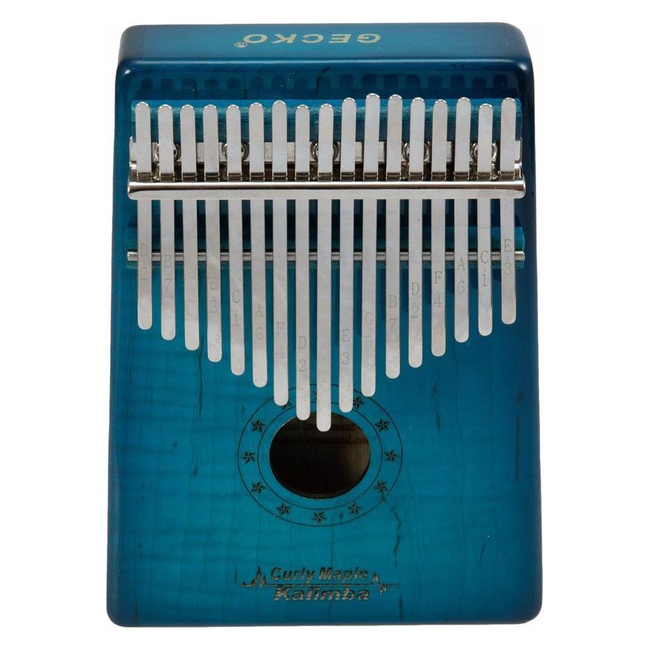 Dimavery KL-6 Kalimba,17 C, blau (26051620)