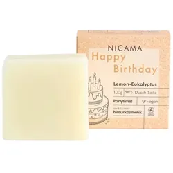 NICAMA Happy Birthday-Seife Lemon-Eukalyptus