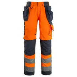 Mascot, Arbeitshose, unisex Warnschutzhose Wigan orange Grösse 24 (24)